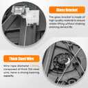 X4XZ Replacement Front Left Window Regulator Without Motor LH Driver Side Compatible with Hyundai Tucson 2016-2020 82471-D3011 82471-D3010