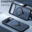 TORRAS 360 Spin Magnetic Stand for Google Pixel 10 Pro XL case, Compatible with Magsafe, 4X Military Drop Protection, Slim for Google Pixel 10 Pro XL Phone Case with Kickstand, Black