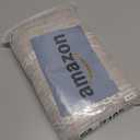 Gernaice Rustic Stripe Embroidered Tablecloth Heavy Tassel Small Rectangle Cotton Linen Table Cloth Wrinkle Free Washable Table Cover for Coffee Living Room Sofa Table Brown 36x55 Inch