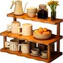 Coffee Mug Holder Countertop, Coffee Station Organizer, Counter Shelf for Tea Coffee Bar Accessories, Matcha Stand, Cup Display, Kitchen Condiment Storage Rack,3tier,19.69IN