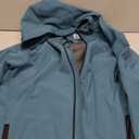 33,000ft Men's Hooded Softshell Jacket Waterproof Lightweight Insulated Windbreaker Fleece Lined Rain Shell Jacket (Large)