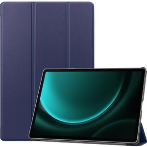 Smart Case for Samsung Galaxy Tab S10 Lite / S10 FE / S9 FE 10.9-Inch, Ratesell Lightweight Trifold Stand Smart Case Cover with Auto Wake/Sleep Navy Blue