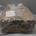 Furologee Kitchen Bakers Rack, Microwave Stand with Storage 4 Tiers, Coffee Bar Station with 6 S Hooks and Pegboard, Kitchen Shelves Rack for Spices, Pots, Black Oak