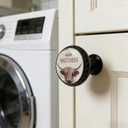 4 Pack Hello Sweet Cheeks Funny Kitchen Cabinet Knobs Acrylic Round Drawer Pulls for Dresser Cupboard Door Handles