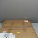 2 Tier Under Desk Printer Stand with Storage, 20 Inches Deep Large Printer Table with Height Adjustable Shelf, Rolling Printer Cart with Wheels for Home Office - Black