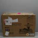 Vibrating Board Workout, Weight Loss Exercise Equipment and Lymphatic Drain Massager, Waver Fitness Exerciser, 4 Resistance Bands (White)