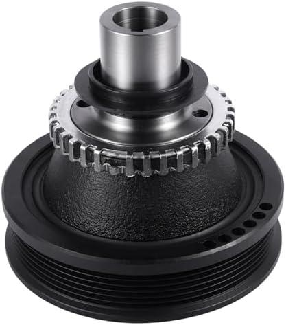 AULINK 594-236 Harmonic Balancer Crankshaft Pulley (4.0L V6) for Ford Ranger 2001-2011, Explorer 2003-2010, Explorer Sport Trac 2003-2010, Mustang 2005-2010, for Mercury Mountaineer 2003-2010