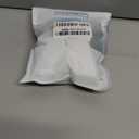 MIZOK Mens Cotton Booty Boxer Short Low Rise Split Side Workout Gym Lounge Shorts (Small, White)