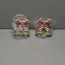 2 Pcs Bowknot Christmas Stocking Holders for Mantle -Bow Stocking Holder for Fireplace Christmas Stocking Hangers for Mantel Stocking Hooks for Fireplace Mantel Clips for Christmas Decor (Fashion, 2)