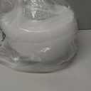 Nitial 12 Sets 160 oz Clear Plastic Serving Bowls with Lids Spoons Forks Extra Large Round Disposable Salad Bowls Plastic Candy Dishes Buffet Containers for Snack Chip Popcorn Punch Candy Bar Buffet