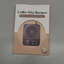 Mug Warmer, Coffee Cup Warmer for Desk with 1-12H Auto Shut Off, 36W Faster Heating Coffee Mug Warmer for Coffee Beverage Milk Tea, Smart Candle Warmers, Ideal Coffee Accessories Gifts (White)