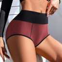 High Waisted Cotton Underwear for Women Postpartum Stretch Breathable Panties Ladies Full Coverage Briefs 5 Pack (XL)