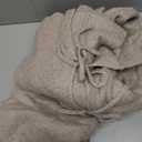 ZESICA Women's 2 Piece Outfits Lounge Pajama Sets 2026 Fall Long Sleeve Cardigans Wide Leg Pants Matching Winter Clothes (Large, Khaki)