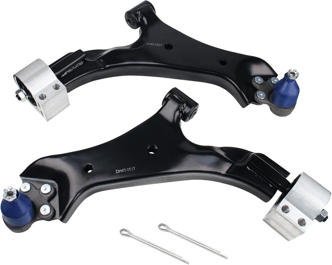 Autoround Front Lower Control Arm w/Ball Joint Compatible with 2010-2017 Chevy Equinox, GMC Terrain, 2pcs - RK623489 RK623488