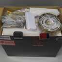 Brass Battery Operated Wall Sconces Set of 2, Rechargeable Wireless Wall Lights with Milky White Frosted Glass, 12 RGB and 3CCT Dimmable, Wall Lamps with Remote for Bedroom Living Room Hallway