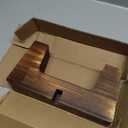 Plant Stand Indoor, Short Plants Holder for 5-15 Inch Pot, Brown Wooden Flower Pot Stand for Indoor Plants, Small Single Floor Plant Stand, Wood, 2 PCS