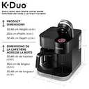 K-Duo Single Serve and Carafe Coffee Maker