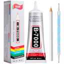 FITTDYHE B7000 Glue Clear with Precision Tip50Ml B7000 Glue Clear for Rhinestones Glue for Crafts, Multipurpose Jewelry Glue for Fabric DIY Craft Makeup Shoes Jewelry Making Nail Art