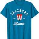 Salzburg Austria vacationSalzburg Austria T-Shirt Blue Large