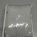 Waffle Weave Shower Curtain - Light Grey Cotton Fabric Texture Heavyweight Shower Curtain for Bathroom,Washable,  Light Grey, Standard 72"W X 72"L