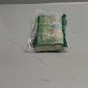 Glittme Cat Litter Mat with Non-Slip Bottom Litter Box Mat 24"X15" Litter Trapping Mat Easy to Clean Washable Cat Food Mat for Kitty,L (Bean Green)