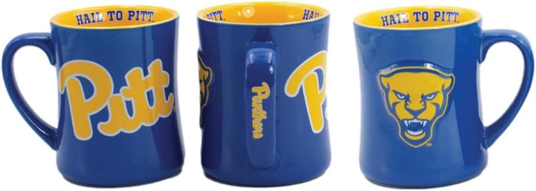 Ceramic 16oz Relief (3D) Mug - One Mug Included (PITT)