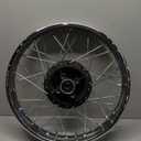 Front Wheel Rim for Hawk 250,21-1.6 Alloy Steel Motorcycle Hub Rims with Spoke for Hawk250/Hawk 250cc
