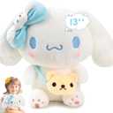 13 in Plush Toys, Anime Plush Kawaii Stuffed Animals Doll, Soft and Adorable Cartoon Pillow for Girls Kids Fans Birthday Present