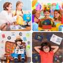 110 Pcs Blank Passport Notebook Fake Passport Books for Kids Travel Journal 4 x 5.5Inch Blank Passport Notebook World Travel Pretend Activity Classroom School Projects Theme Party Favors