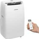 Westinghouse 14,000 BTU Air Conditioner Portable For Rooms Up To 700 Square Feet, Portable AC with Home Dehumidifier, Smart App, 3-Speed Fan, Programmable Timer, Remote Control, Window Kit, White