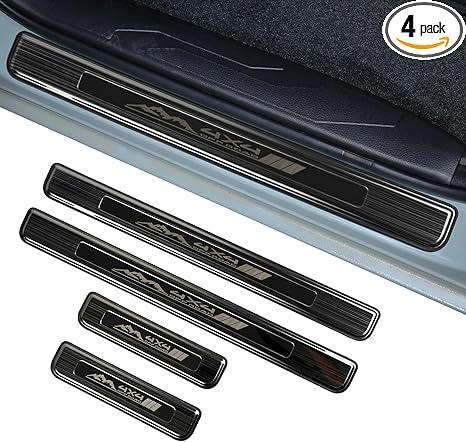 4 Pcs Stainless Steel Door Sill Protector for Toyota Tacoma 2016-2025 Accessories Interior Door Entry Guard Cover Trim