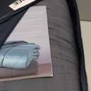 Topcee Weighted Blanket for Adults (17 lbs, 60" x 80") Queen Size Soft Cooling Heavy Blanket Sleeping, Apply to 160-180 lbs Body, Thick Breathable Blanket with Glass Bead, Easy Care (Dark Grey)