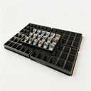 Card Sorting Tray 5ct 18 Compartment Each, Stackable Trading Card Organizer for TCG, Durable Card Storage Sorter for Sports MTG Cards