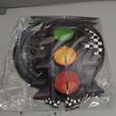 3-Tier Race Car Theme Cupcake Stand Racing Birthday Party Decoration Round Cardboard Cupcake Stand for Cars Birthday Decorations Race Car Party Supplies