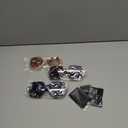 3 Pairs Oversized Square Sunglasses for Women Big Large Wide Vintage Shades for Men Unisex (Black, Mixed Color, Champagne With Brown)