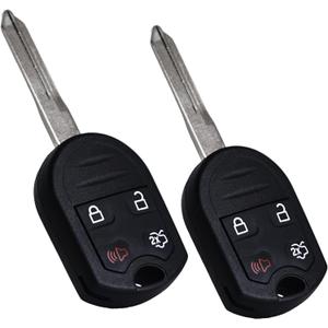 SUPALAND Car Key Fob Replacement Fits for Ford Explorer 2001-2015 Mustang Expedition Edge Focus Taurus Escape Flex Fusion Lincoln Navigator CWTWB1U793 Keyless Entry Remote OUC6000022 164-R8073