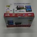 [2G+64G] 10.4" Single Din Car Radio with Wireless Carplay Android Auto, Android Rotatable Touch Screen Radio with GPS, WiFi, Mirror Link, Bluetooth, FM/RDS, Camera, SWC