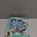 Mattel Disney Princess Toys, Raya Classic Storybook Set with 7 Characters Including Raya, Human Sisu & Dragon Sisu Small Dolls, Inspired by the Movie