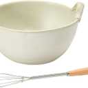 Stoneware Batter Bowl Whisk