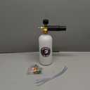 Tool Daily Foam Cannon with 1/4 Inch Quick Connector, 1 Liter, 5 Pressure Washer Nozzle Tips