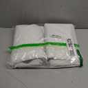 NICETOWN Natural 100% Blackout Linen Curtains 84 inch Long Burg for Living Room, 2 Panels, 52" Wide, Farmhouse Thick Completely Blackout Window Treatment Thermal Insulated Warm Drapes for Winter