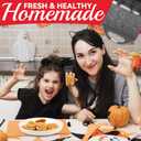 Spooky Mini Waffle Maker for Kids, Mini Pancake Maker Machine, Electric Small Waffle Iron, 8 Fun Character Waffle Maker, Gift for Christmas Halloween, White