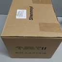 Battery Operated Wall Sconce with Green Tulip Shade Pattern Glass Adjustable Chain Retro Gold Wall Mounted Light, Modern Wall Lamp Fixtures Decor for Bedside Bedroom Indoor Doorway (Battery Operated (1 pack)- Long Cord)