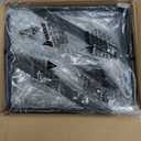 12 Pack L10 x H 8" Black Heavy Duty Shelf Brackets with Screws Metal Shelf Brackets Shelf Support Angle Brackets for Shelves L Brackets Heavy Duty Floating Shelf Brackets