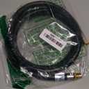 MCAMPAS 5 Feet High Pressure Hose - 1/4" Male NPT to 1/4" Female NPT Extension Hose, 5/16" ID Flexible Rubber Hose for Gas Grills, Turkey Fryers, Fire Pit, Mr Heater.RV & ETravel Trailers