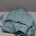 Life Comfort Cooling Throw 60 in * 70 in, Reversible, Printed, Decorative, Soft, Cooling Blanket for Hot Sleepers and All Seasons (60" by 70", Teal)
