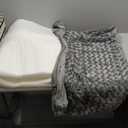 FurHaven Orthopedic Dog Bed for Large Dogs, Luxe Lounger Contour Mattress with Solid Orthopedic Foam Slab for Joint Support, Removable Washable Cover, Large, Plush Suede, Gray