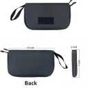 3-Pack Soft Pistol Cases, Handgun Case Soft Pistol Rug Case, Tactical Handgun Storage Pouch with Writable ID Patches for Hunting Shooting Range Home Storage