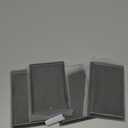 DEWENWILS 4-Pack Blank Wallplates, Aged Bronze Outlet Cover, Metal