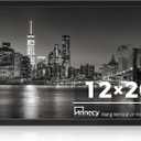 12x20 Picture Frame Black（1 Pack）, Panoramic Picture Frame for Wall Decoration, Classic Black Minimalist Style Suitable for Decorating Houses, Offices, Hotels